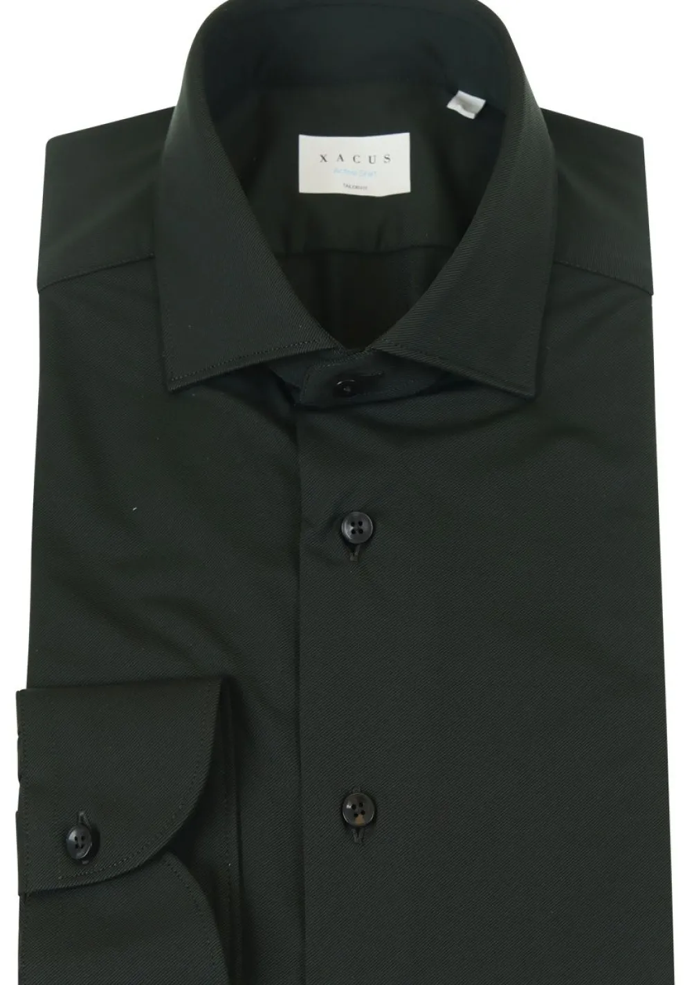 Overhemden>XACUS OVERHEMD Groen