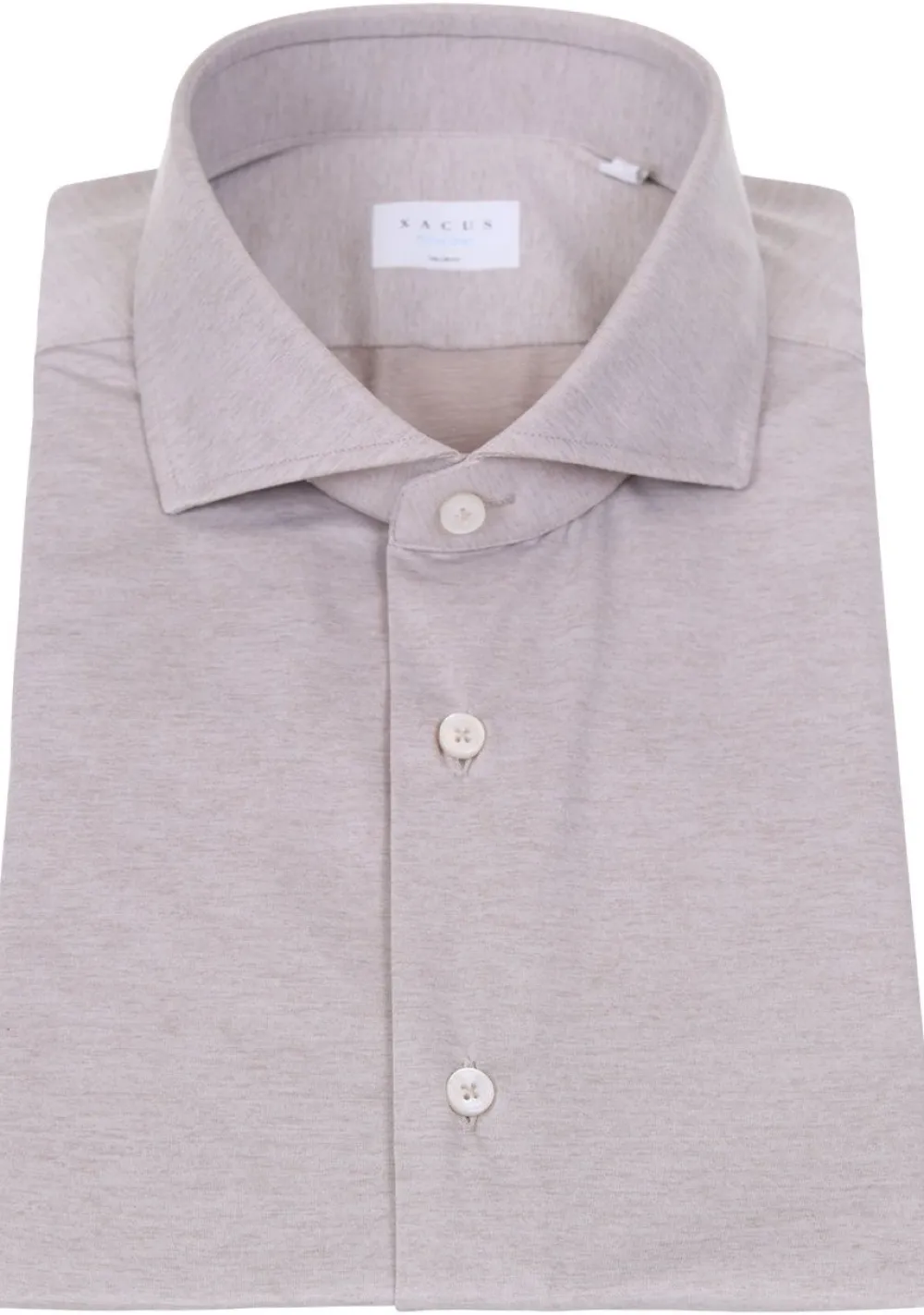 Overhemden>XACUS OVERHEMD Beige