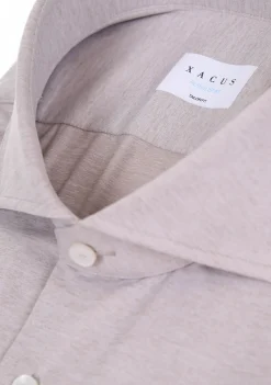 Overhemden>XACUS OVERHEMD Beige