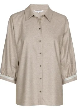 Blouses>XANDRES BLOUSE Beige