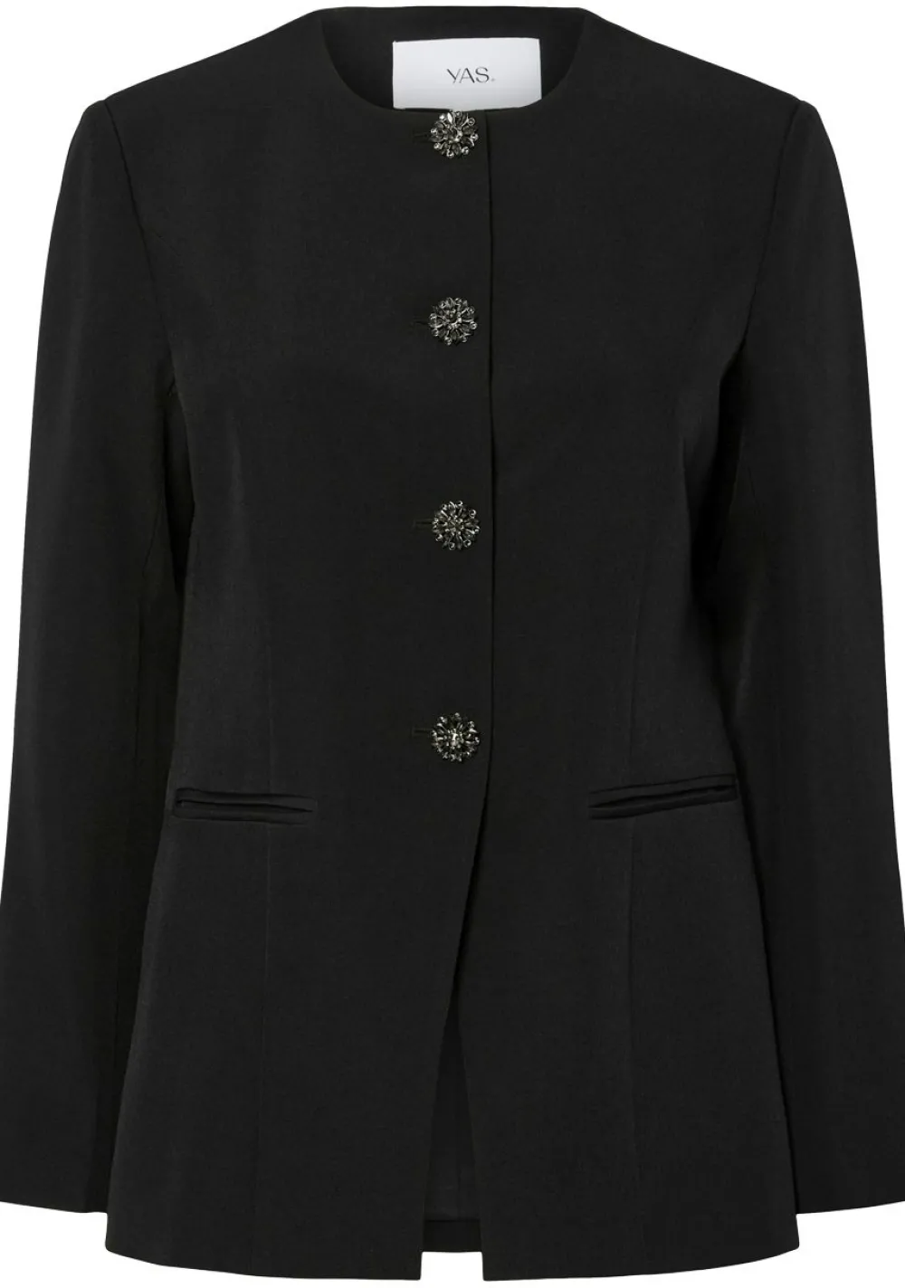 Blazers & Jasjes>YAS BLAZER Zwart