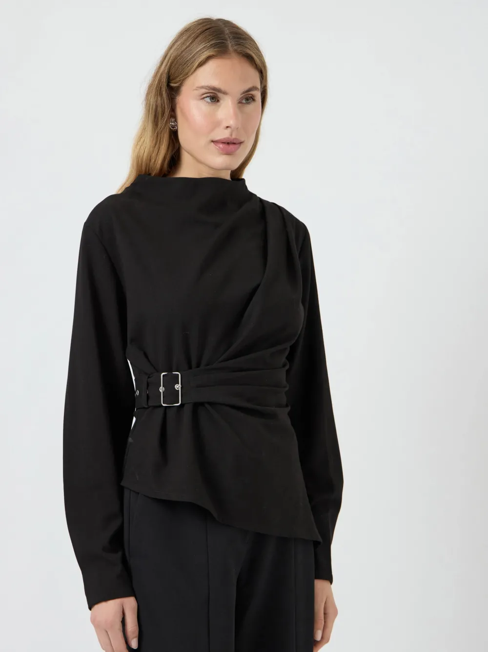 Blouses>YAS BLOUSE Zwart