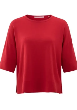 Truien>YAYA TRUI KORTE MOUW Rood