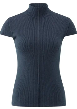 Truien>YAYA TRUI KORTE MOUW Blauw