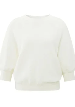 Truien>YAYA TRUI KORTE MOUW Wit