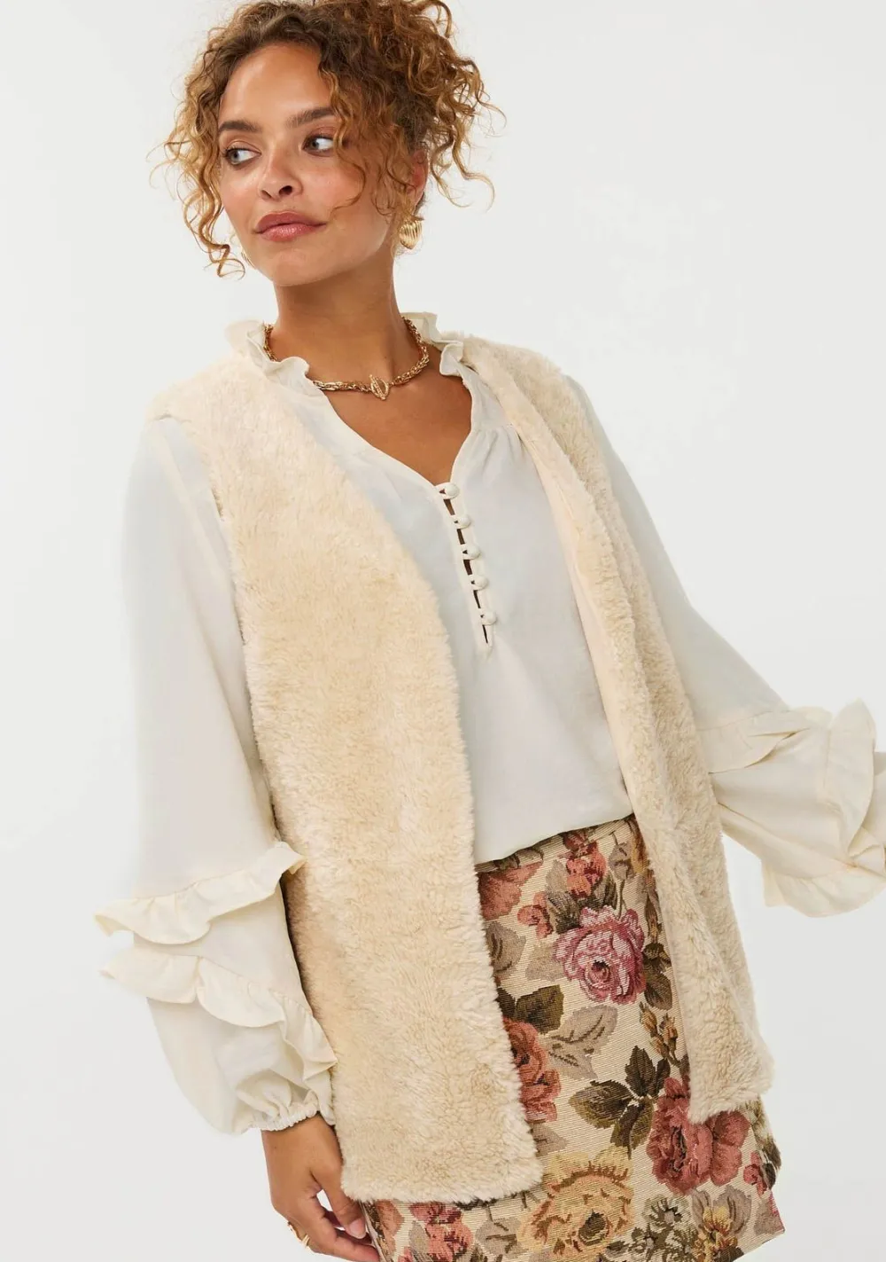 Blouses>YDENCE BLOUSE Off white