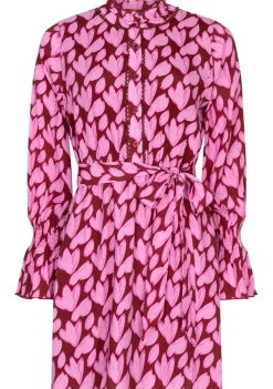 Jurken>YDENCE JURK Roze