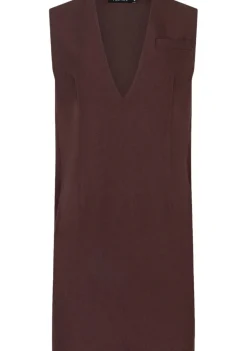 Jurken>YDENCE JURK Bruin