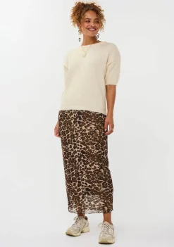 Truien>YDENCE TRUI KORTE MOUW Off white