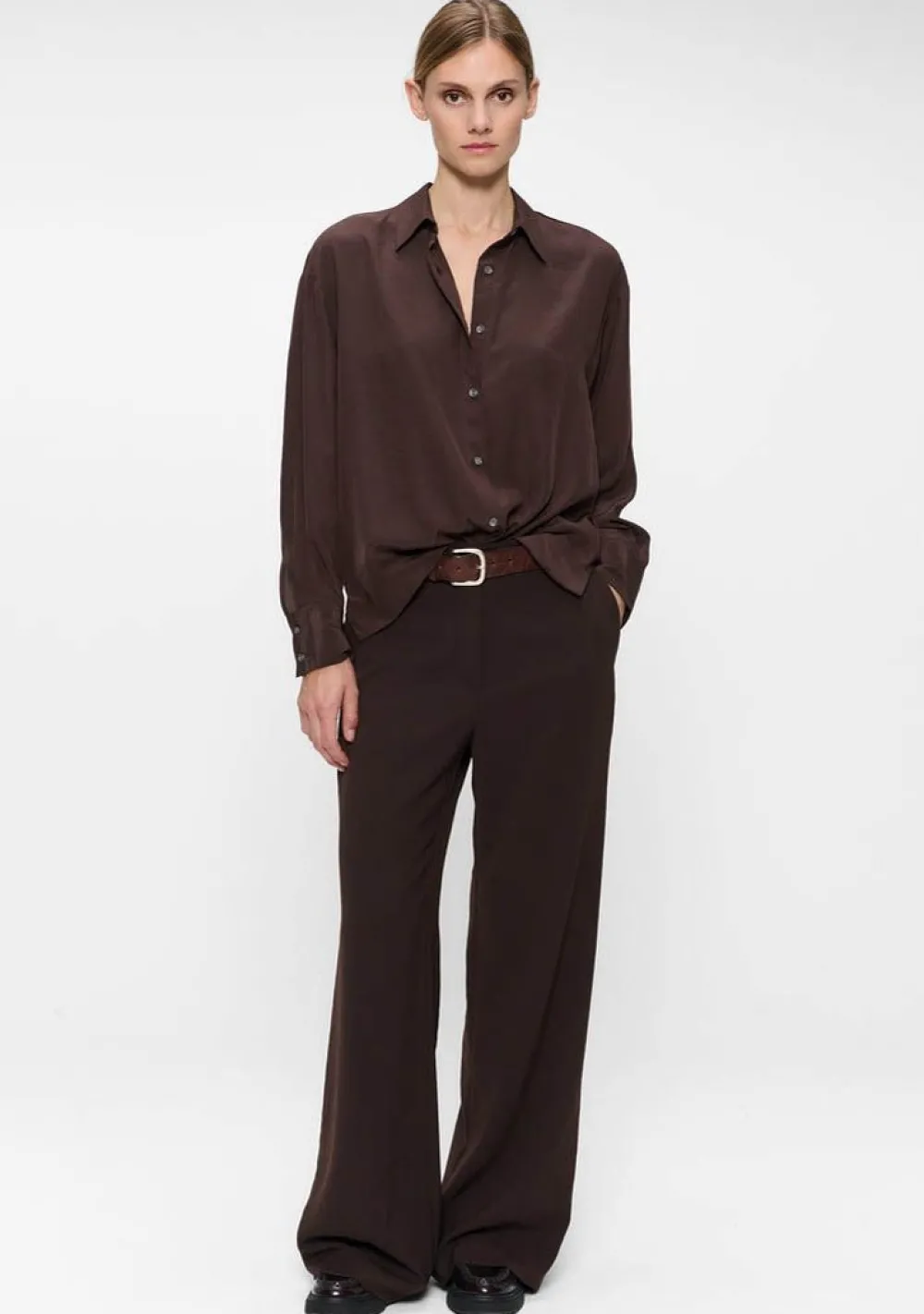 Blouses>ZENGGI BLOUSE Bruin