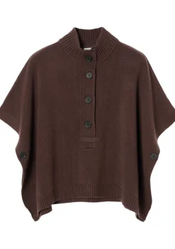 Truien>ZENGGI PONCHO Bruin