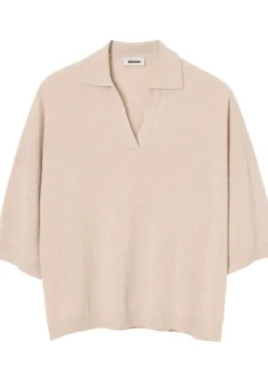 Truien>ZENGGI TRUI KORTE MOUW Off white