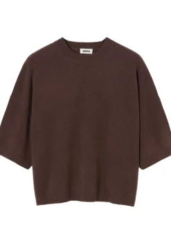 Truien>ZENGGI TRUI KORTE MOUW Bruin